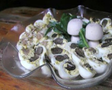 Deviled Eggs With Truffles Recipe