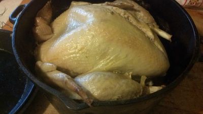 Turkey Pit Cooking