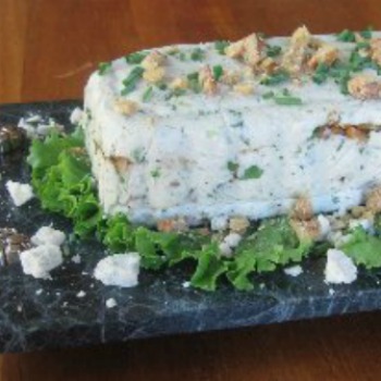 Blue Cheese and Spiced Walnut Terrine Recipe