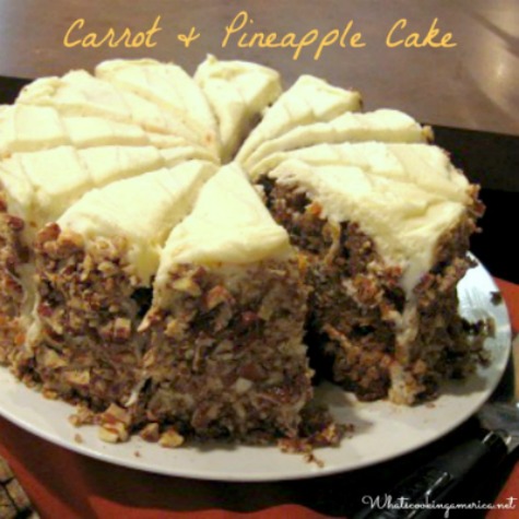 Carrot and Pineapple Cake 
