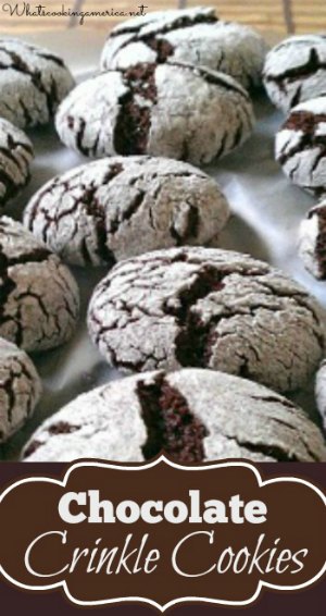 Chocolate Crinkle Cookies graphic