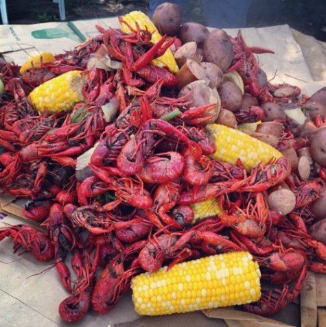 CRAYFISH BAG OUT IN OUR BACKYARD !!! CATCH & COOK OF THE BAYS