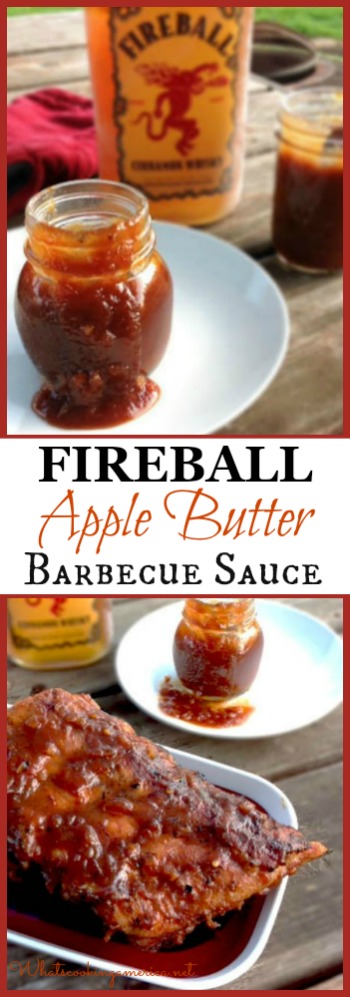Fireball Apple Butter Barbecue Sauce