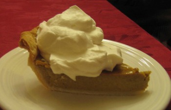 Pumpkin Pie Slice