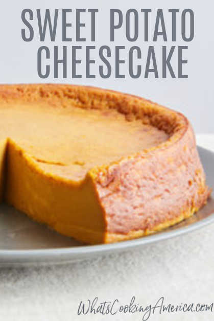 Sweet Potato Cheesecake Cover