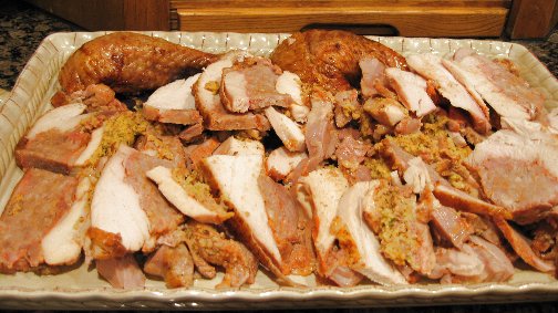 Sliced Turducken