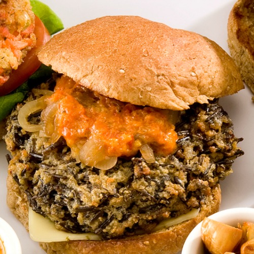 Wild Rice Burger 