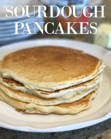 Sourdough Pancakes Recipe, Whats Cooking America