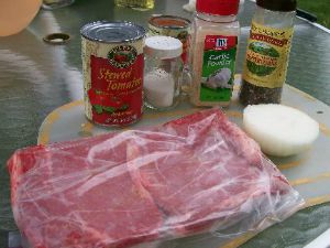 Swiss Steak Ingredients