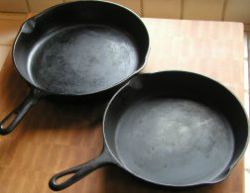 Cast Iron Pans and Cookware