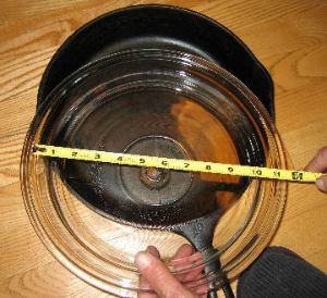 Measuring Lid Size 