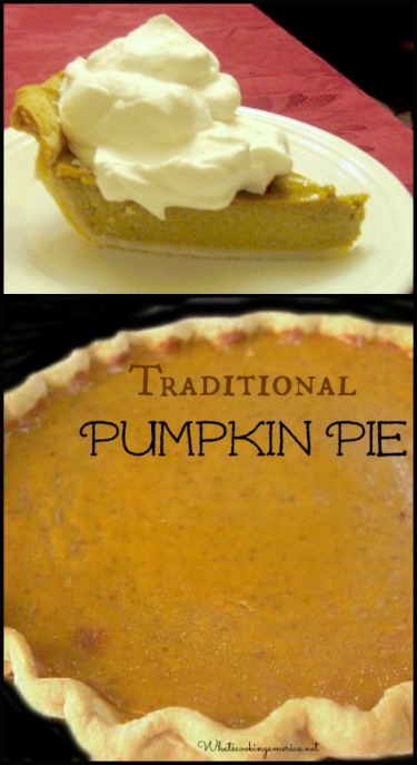 Traditional Pumpkin Pie