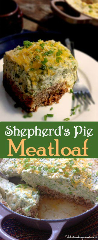 Shepherd's Pie meatloaf collage