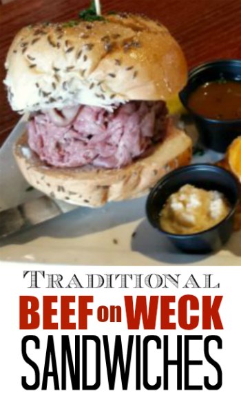 Beef on Weck Sandwich