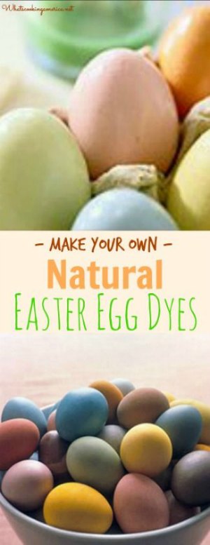 Natural Easter Eggs Dyes
