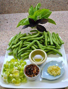 Asian Green Beans Ingredients