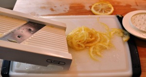 Slicing Lemons with Mandolin