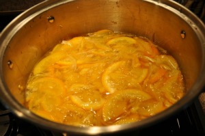 Cooking Orange Marmalade