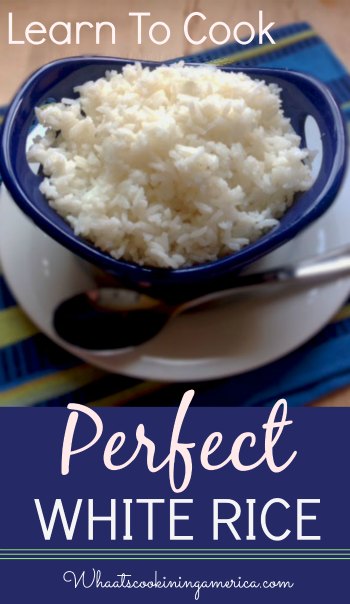 learn to cook Perfect White Rice