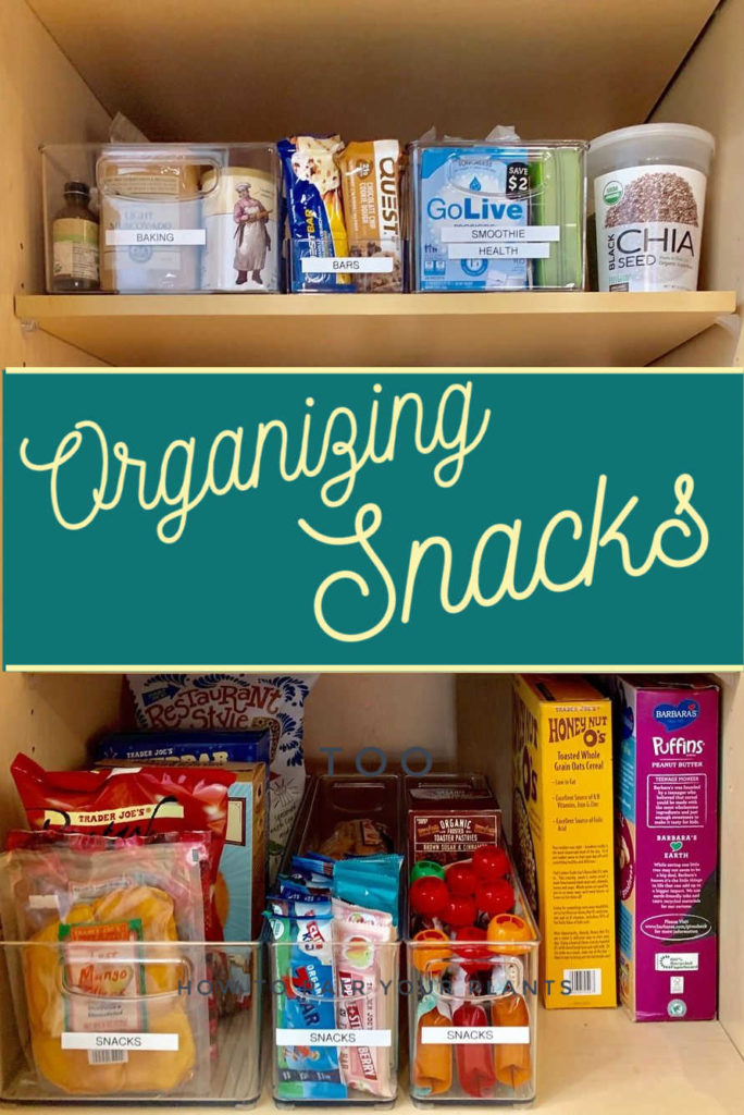 Organizing Snacks