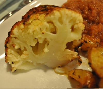 Whole Roasted Cauliflower