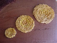 all 3 crop circles made of frosting