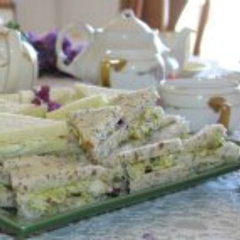 Egg Salad Tea Sandwiches