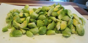 Cream-Braised Brussels Sprouts