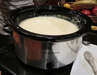 Vegan Creamy Potato-Garlic Soup