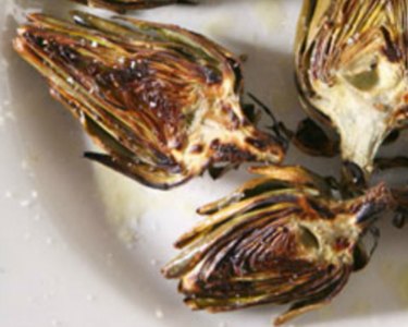 Grilled Baby Artichokes