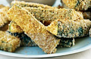 Oven Fried Parmesan Zucchini Fries