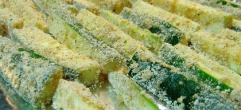 Oven Fried Parmesan Zucchini Fries