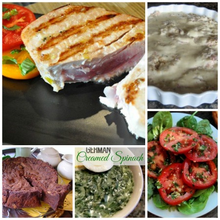 Grilled Ahi Tuna Dinner