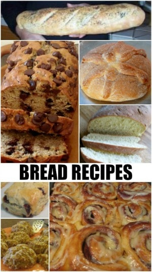 collage of breads baked from this Recipe Collection