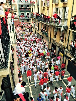 Balcony in Pamplona