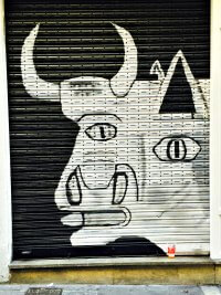 Graffiti in Pamplona
