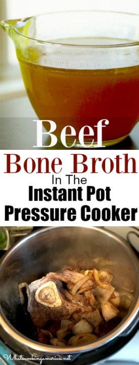 Beef bone broth recipe instant pot sale