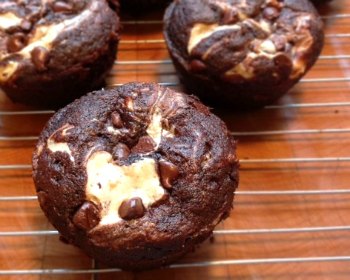 Guinness Black Bottom cupcakes