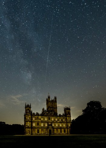 Evening at Highclere Castle
