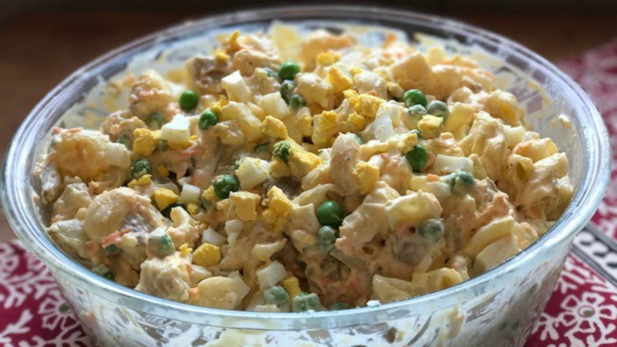 Hawaiian Potato Mac Salad Social 