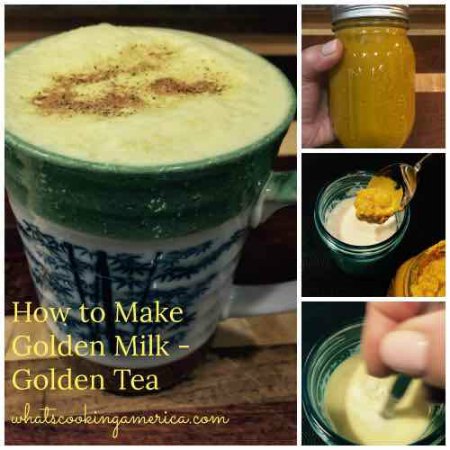 Golden milk - Turmeric Tea 