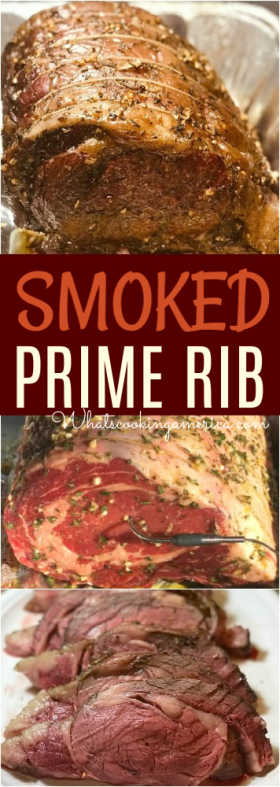 Smoked Prime Rib Recipe, What's Cooking America