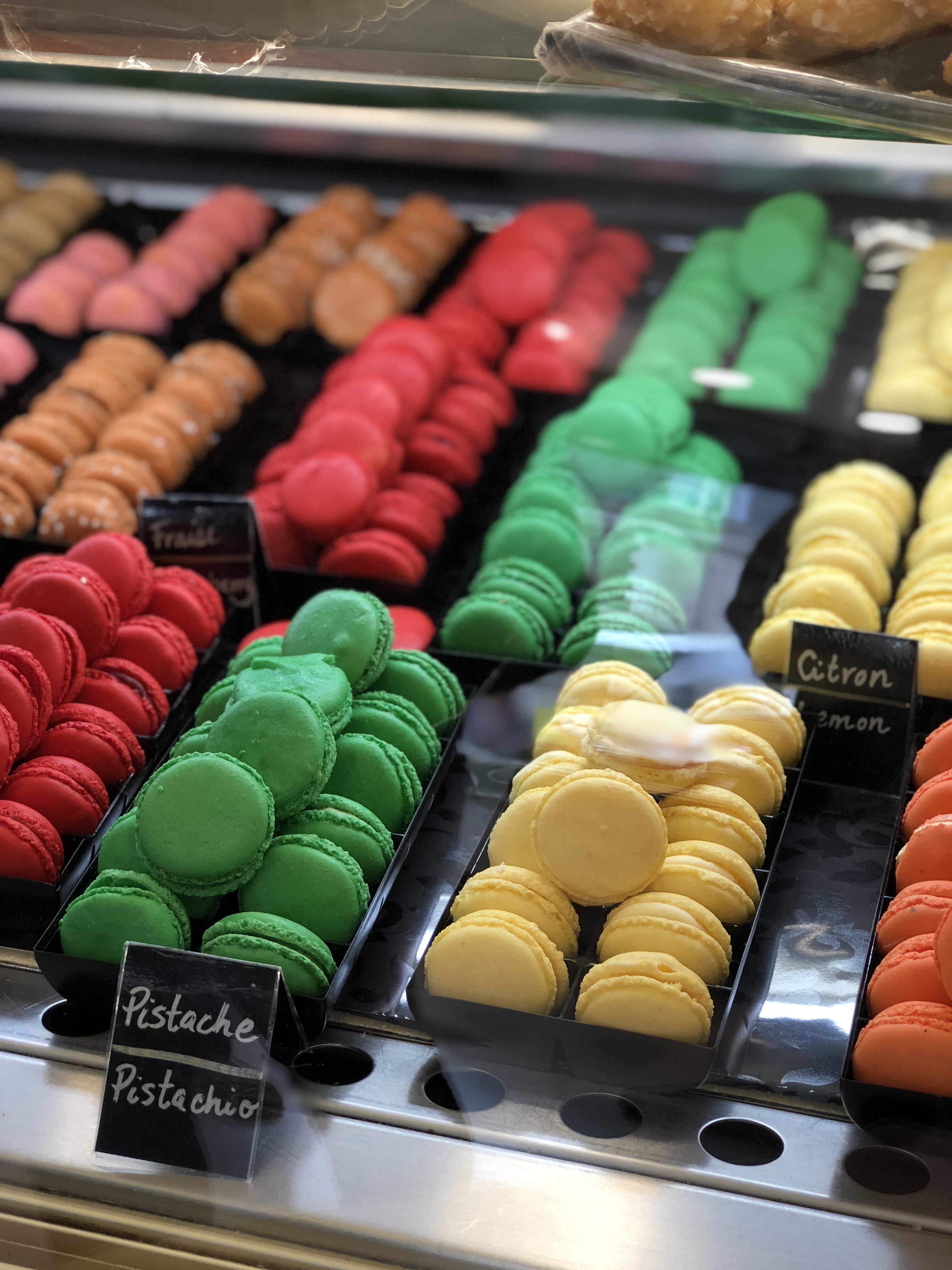 Food Travels in Paris - Colorful Macarons