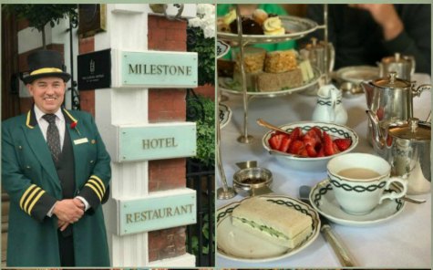 Afternoon Tea at the Milestone Hotel