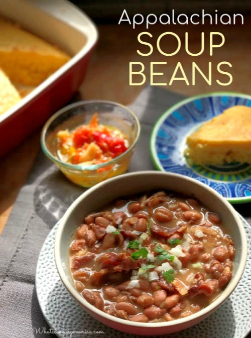 Appalachian Soup Beans - Pinto Bean Soup