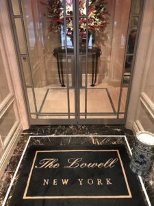 Lowell hotel entrance